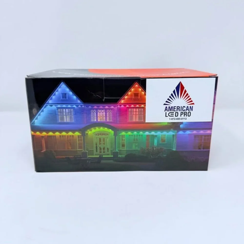 50FT RGBIC Outdoor String Lights – Smart & Colorful! ✨